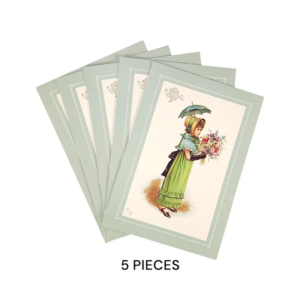 Boxed Kate Greenaway Hallmark Historical Collection Assorted Note Cards